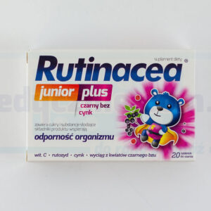 Rutinacea Junior Plus tabletki do ssania 20 tab.